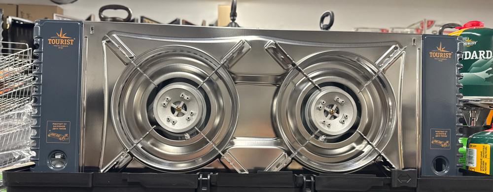 Плита газовая портативная TWIN-HIT(TW-850) двухконфорочная