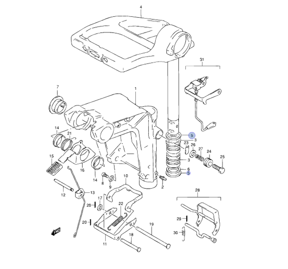 Шайба регулировочная (27.5X47X2.0)