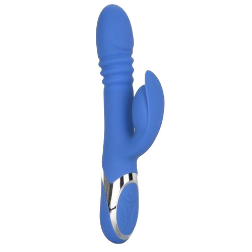 Синий вибромассажер-кролик 23см California Exotic Novelties Enchanted Teaser SE-0649-25-3