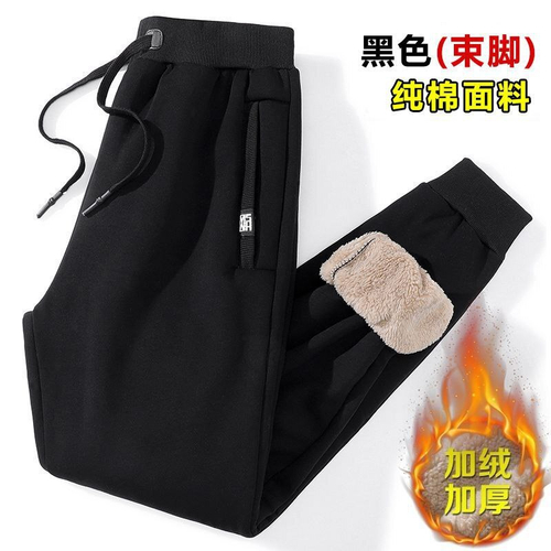 Спортивные штаны с мехом мужские