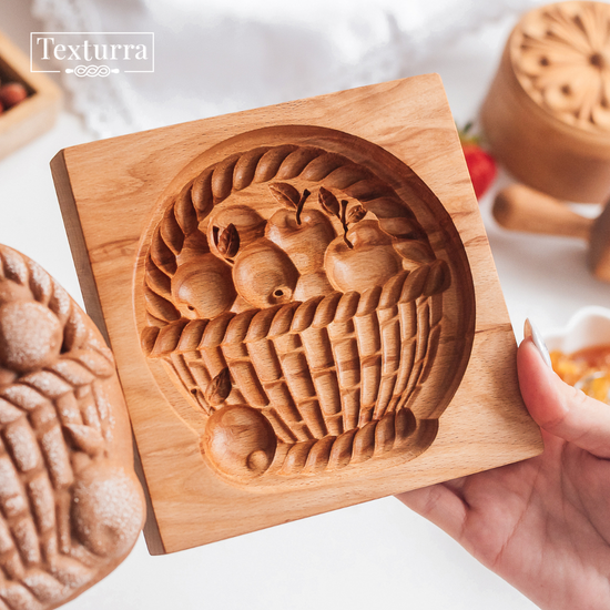 Пряничная форма Корзина яблок