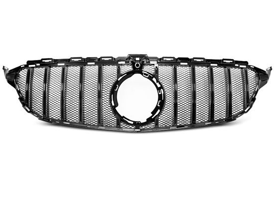 Решетка радиатора SPORT GLOSSY BLACK для MERCEDES W205 18-