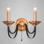 Настенный светильник 60098/2 черный