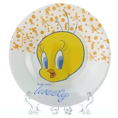 Тарелка стеклянная 19,5см «Твити» 10327SLBD8