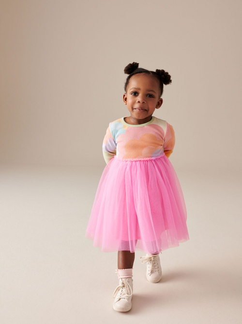 Платье для девочки Next 429-791, Розовый