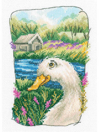 "Старый бабушкин сад"-C341 вышивка