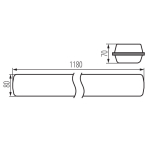 Светильник ip65 светодиодный KANLUX MAH LED HI 26W-NW RYF