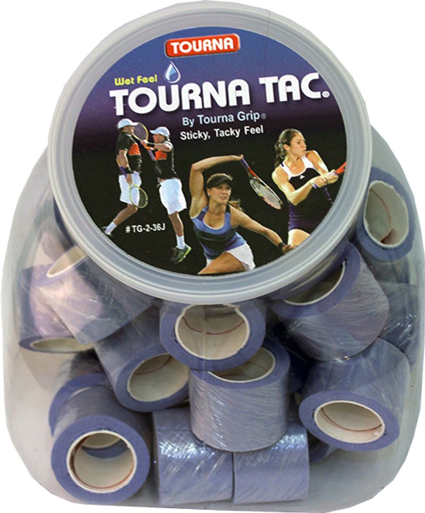 Теннисные намотки Tourna Tac Jar Display 36P - небесный