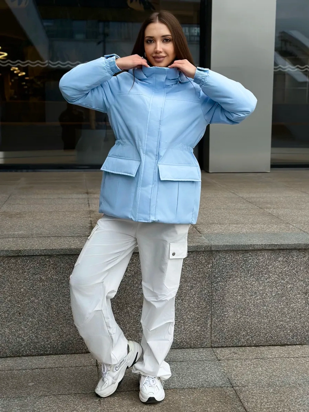 Куртка демисезонная с капюшоном