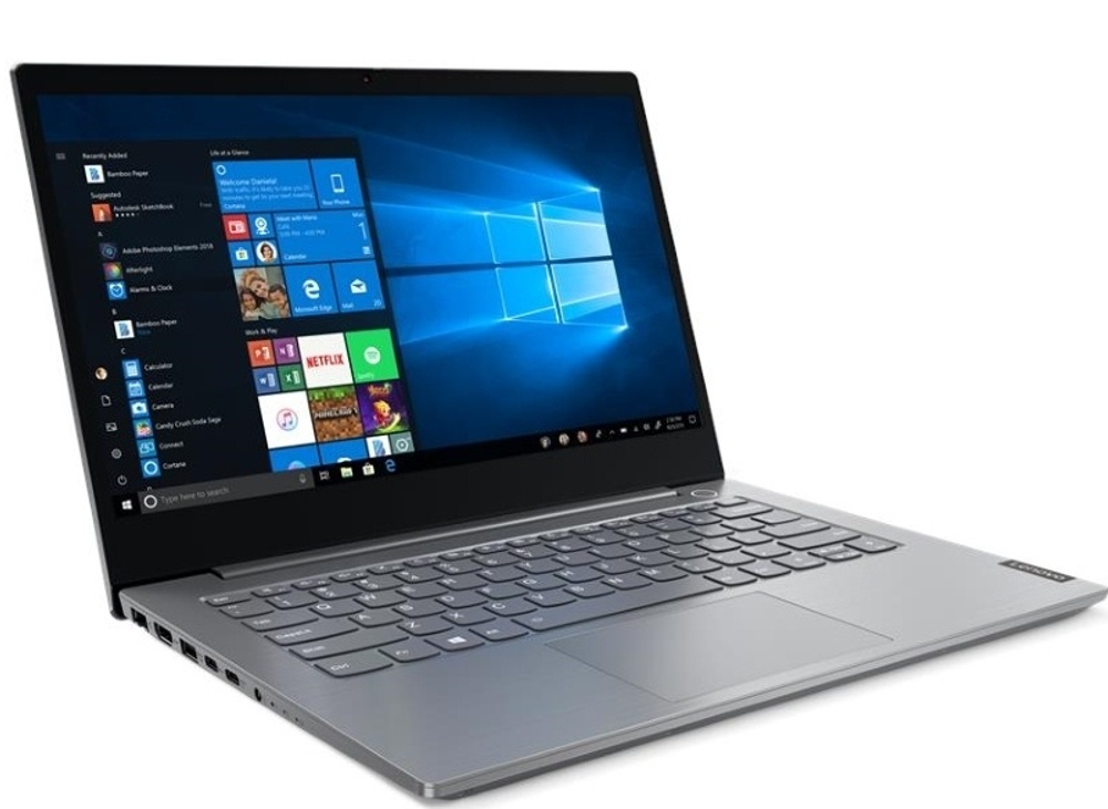14" Уценённый ноутбук Lenovo ThinkBook 14 IIL (1920x1080, Intel Core i5-1035G1, Ram 8ГБ, SSD 256ГБ, Intel UHD Graphics, Win 11)