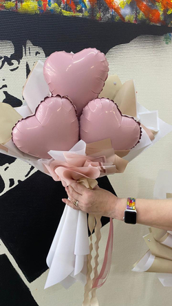 Милый букетик в цвете пыльная Роза