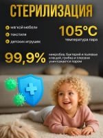 Пароочиститель мощный для уборки с насадками