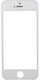 Стекло+ОСА для iPhone 5, 5s, 5C, SE (белый)