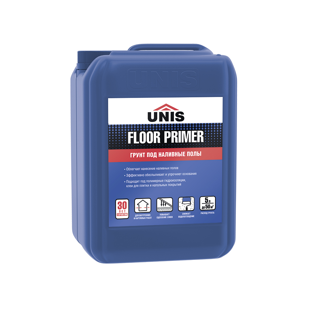 Грунт UNIS Floor primer под наливные полы 5л