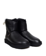 MINI OBLIQUE ZIP-black