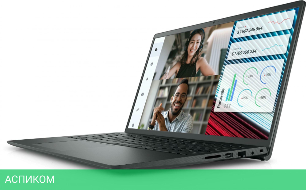 Ноутбук Dell Vostro 3520 Black (3520-7650)