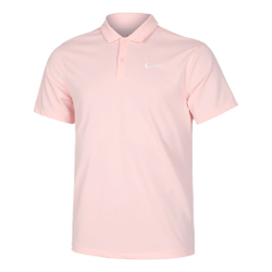 Мужское теннисное поло Nike Dri-Fit Court Solid Polo Men - Pink