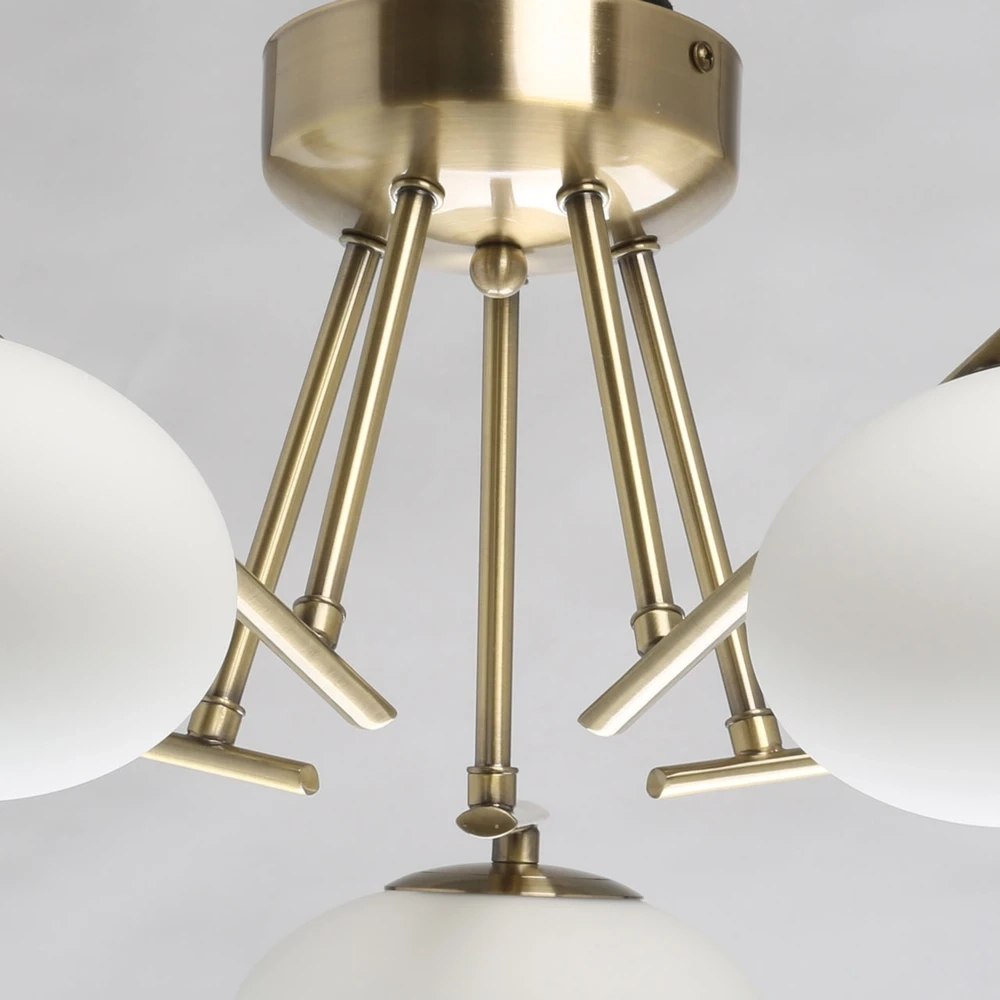 Люстра на штанге De Markt ОЛИВИЯ 306014305