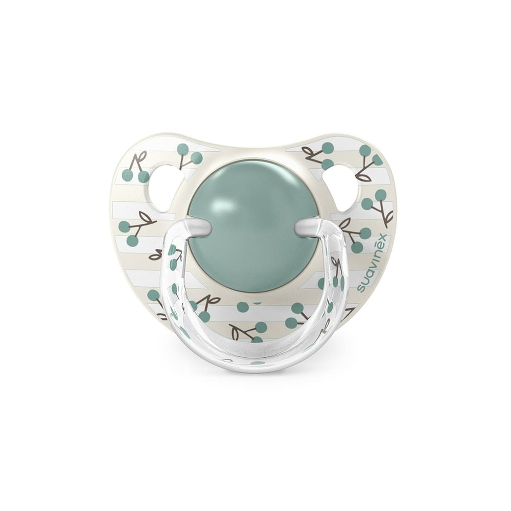 Набор анатомических пустышек Suavinex Birdies зеленый, 18+ мес, 2 шт