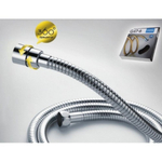 Шланг для душа, сталь, ИМП-ИМП, 180 см, двойной замок, Gappo, G41