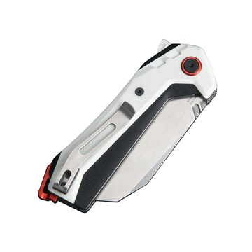 Складной нож CJRB J1919-WH Tigris c клинком из стали AR-RPM9, рукоять G10