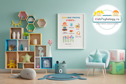 Набор из 6 постеров "Зона моего спокойствия"