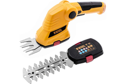 Аккумуляторные ножницы-кусторез DENZEL G411 3.6 В Li-Ion 1.5 Ач 96817