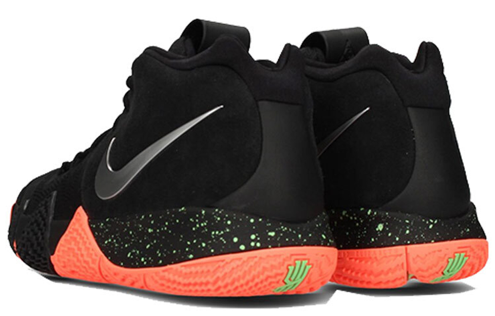 Кроссовки Nike Kyrie 4 Black Metallic Silver