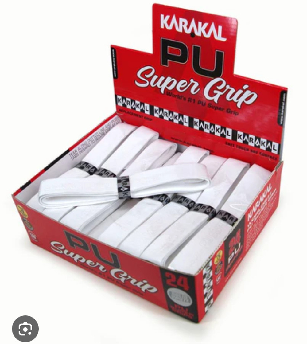 Karakal PU Super Grip White x24