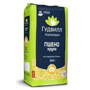 КРУПА ПШЕНО ГУДВИЛЛ ШЛИФ ЭКСТРА ГОСТ 800ГР