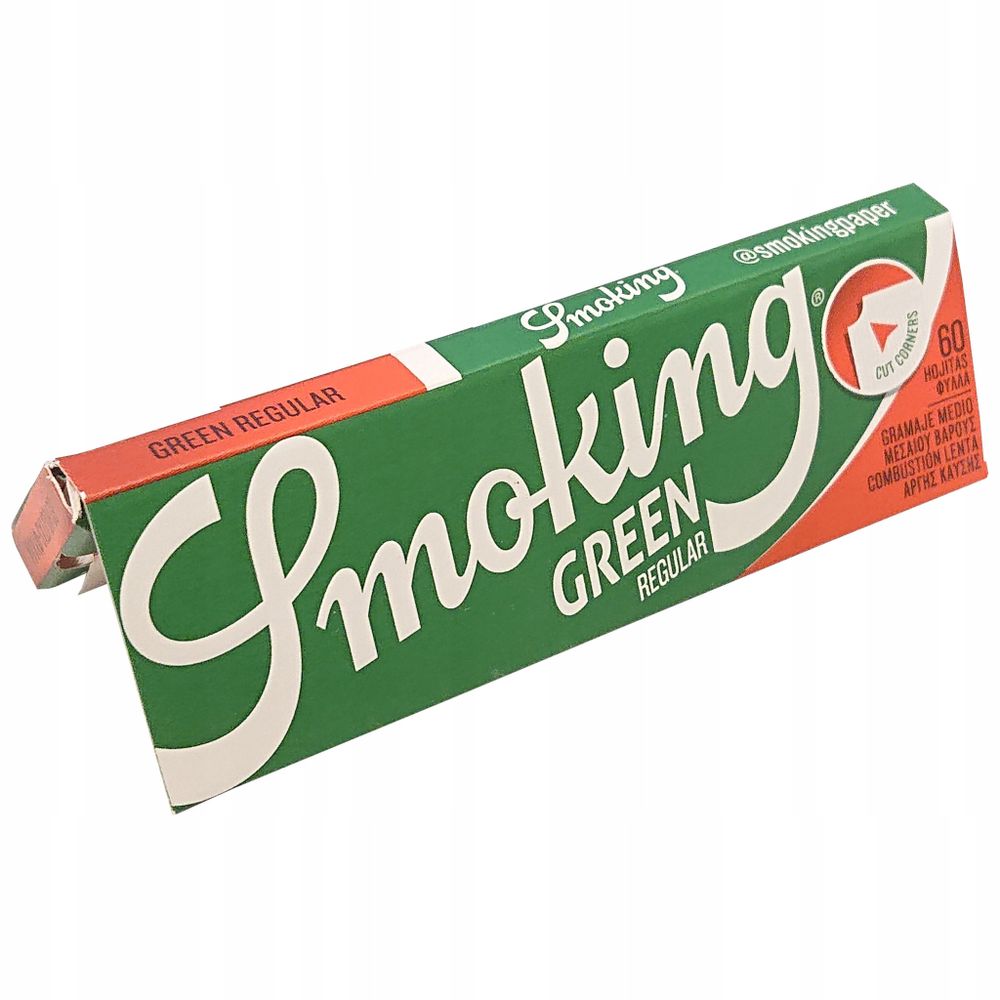 Бумага сиг. Smoking Regular Green 50шт.