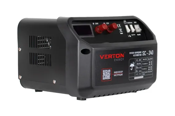 Пуско-зарядное устройство VERTON Energy SC-240 12/24В 20-500А/ч 39751