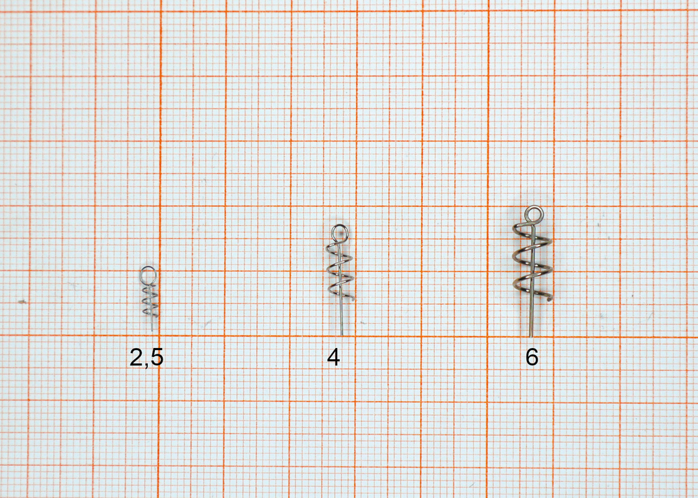 Спираль с направляющей для фиксации приманки от Сезон рыбалки