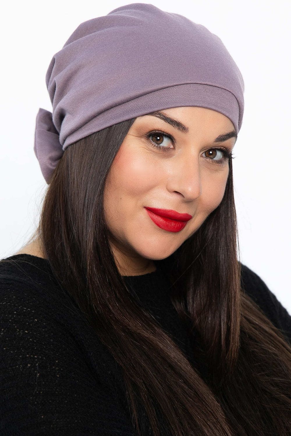 Чалма с бантом (лиловая) ЧБ2-23М LT Collection