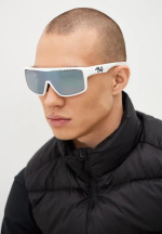 Спортивные очки 720armour Alpha / Matte White / Platinum Grey Ti Lens