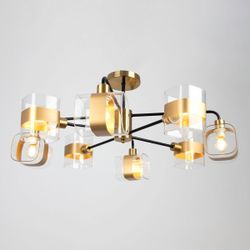 Citilux Бертон CL140181 Люстра потолочная Бронза