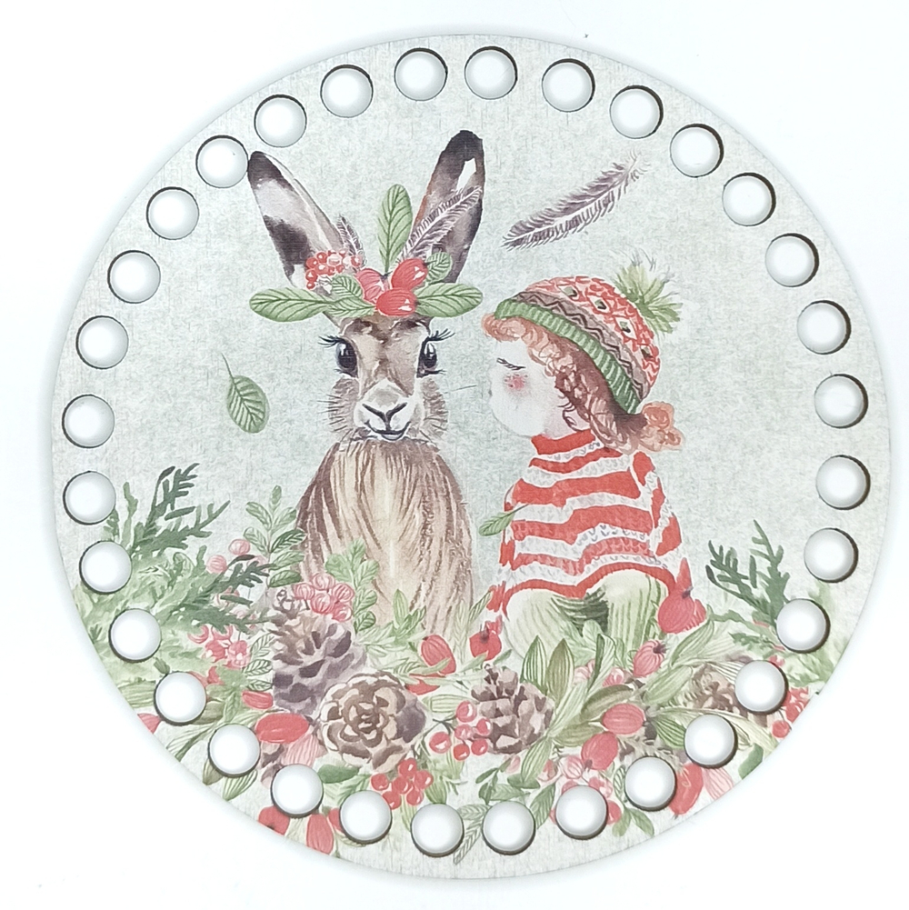 Донышко Принт Детское 15см Дизайн в ассортименте