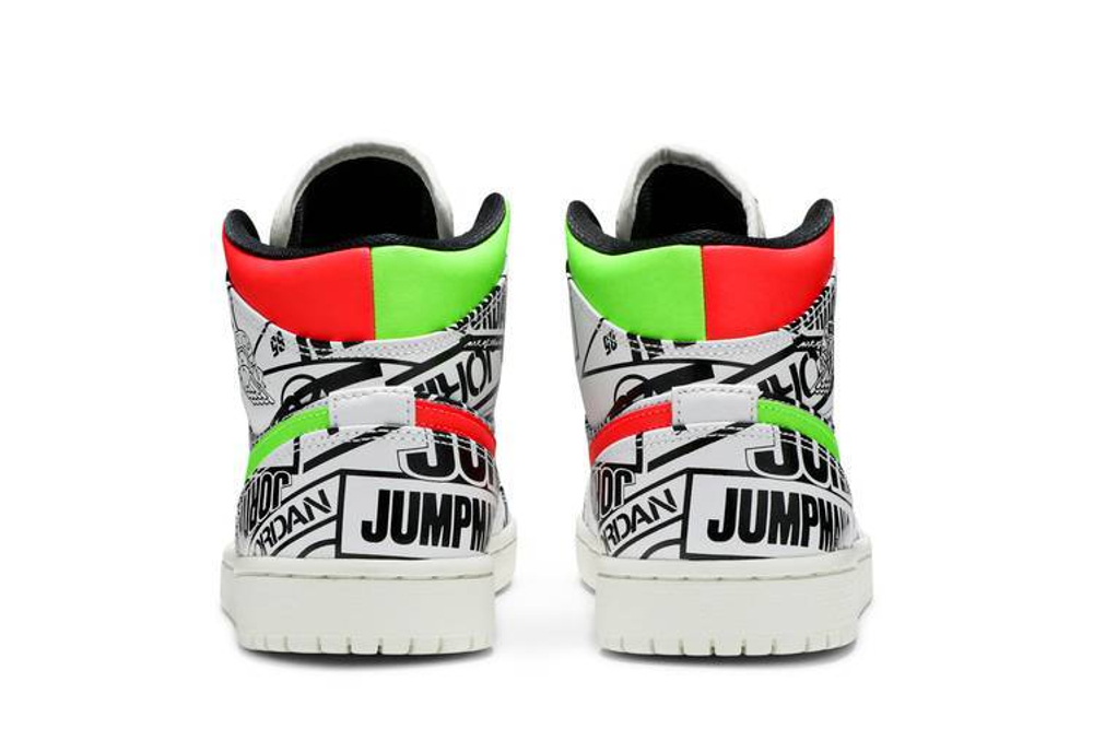 Кроссовки Jordan Air Jordan 1 Mid All Over Logos