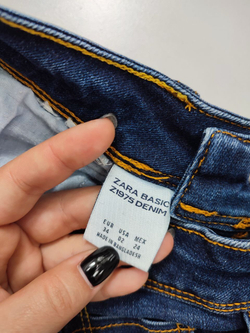 Джинсы Z1975 Zara зауженные 40 размер