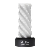 Белый 3D мастурбатор 11,6см Tenga Spiral TNH-001