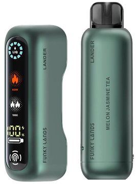 ОЭС (М) Funky Lands LANDER 20000 Green & Melon Jasmine Tea (Дыня Жасминовый чай)