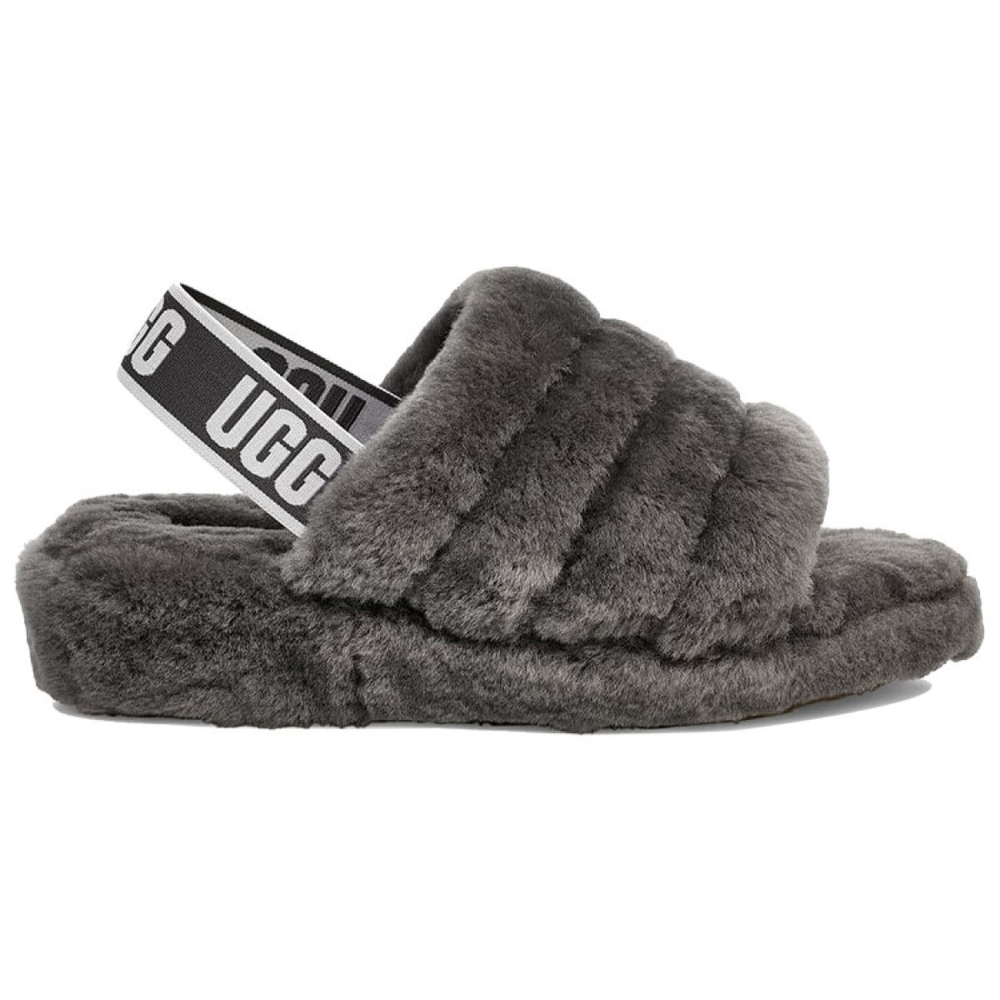 Сандалии и сланцы UGG FLUFF YEAH Slide, 1095119-CHRC