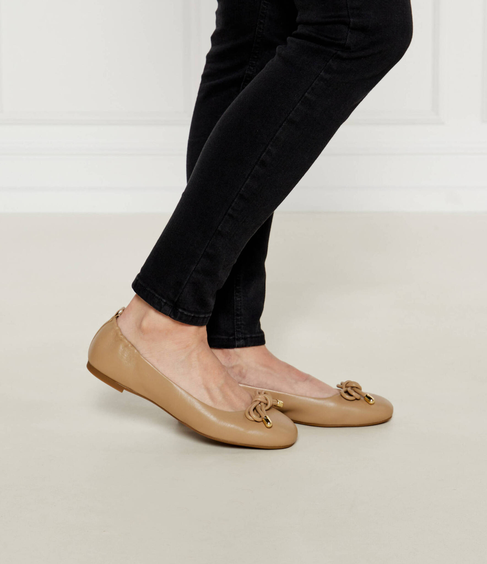 Кожаные балетки astra Michael Kors - бежевый(40T4ATFP1L)