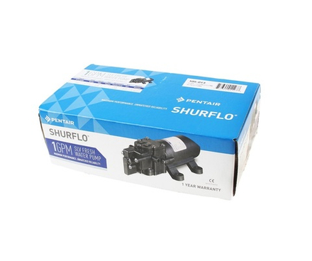 Помпа водоподающая мембранная Shurflo SLV, 12 В, 3.8 л/мин, 30 PSI (2.0 бар)