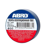 Изолента 18 мм 9.1 м. толщина 0,12 мм . ПВХ синяя ABRO ET-912-18-10-BLU-RW