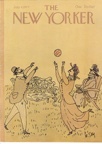 Журнал The New Yorker 04-07-1977, обложка