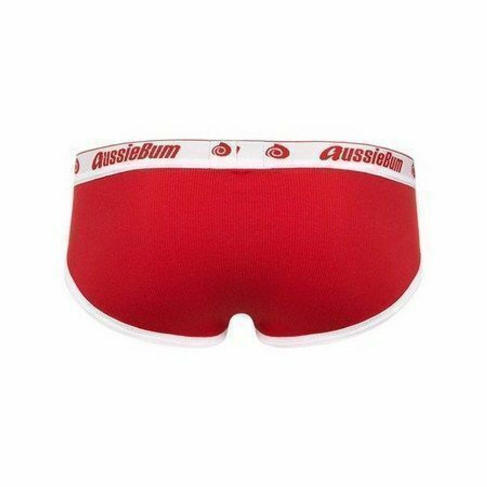 Мужские трусы брифы красные Aussiebum Classic-Original Brief Red
