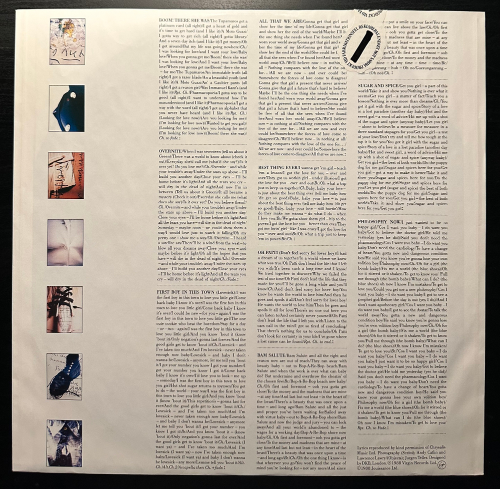 Scritti Politti - Provision (Европа 1988г.)