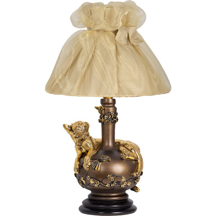 Настольная лампа Агнесса Мадлен Бежевый