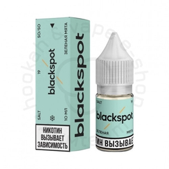 Жидкость для ЭСДН BLACKSPOT SALT - «ЗЕЛЕНАЯ МЯТА», 10 мл (М)